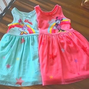 Disney store sleeveless dresses